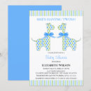 Recherche de garçon jumeau invitations Nouveau bébé