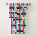 Search for music bath towels Modern