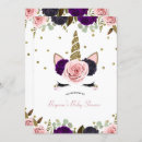 Search for floral unicorn invitations Kids