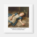 Search for alice in wonderland magnets Through the looking glass