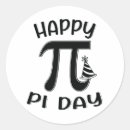Search for funny pi day stickers 3 14