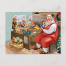 Search for santas workshop postcards Cute