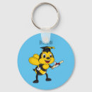 Search for cartoon bee keychains Insect