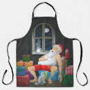 Search for breaking aprons Santa