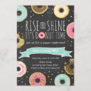 Search for rise and shine invitations Doughnut