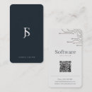 Search for software engineer business cards Professional