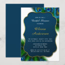 Search for elegant peacock bridal shower invitations Feathers