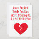 Search for on a break cards Breaking up