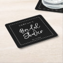 Search for square coasters Bridal shower