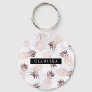 Search for modern pineapple keychains Girly