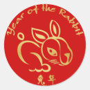 Search for chinese new year stickers Rabbit