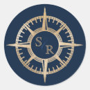 Search for compass wedding stickers Elegant