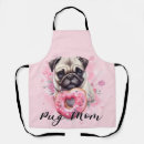 Search for pug aprons Funny