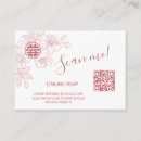 Search for chinese wedding rsvp cards Floral