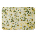 Search for yellow daisy bath mats Floral