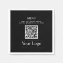 Recherche de logo napkins Noir