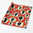 Recherche de la afrique papier cadeau Vintage