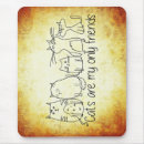 Recherche de brun et blanc tapis souris Dessin animé