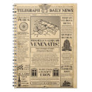 Search for old newspaper notebooks Background