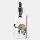 Search for leopard luggage tags Watercolor
