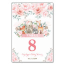 Search for animal table cards Cute