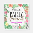 Recherche de tropical serviettes Fête d'anniversaire