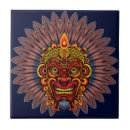 Recherche de masque maya carreaux Culture