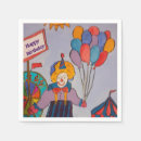 Recherche de clown serviettes Rouge