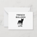 Search for frenchie note cards Cute