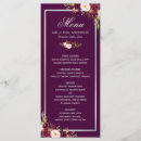 Search for purple and silver menus Floral