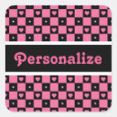 Recherche de motif de damier avec autocollants Pour enfants