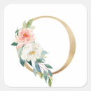 Search for monogram o stickers Floral