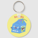 Search for milk keychains Cute