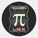 Recherche de pi nombre autocollants Collège
