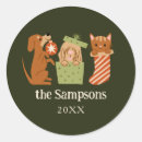 Search for winter cat stickers Festive