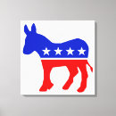 Search for vote canvas prints Democrat