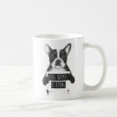 Recherche de bouledogue drôle tasses Humour