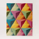 Recherche de motif de triangle puzzles Géométrique