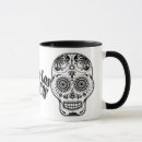 Search for los muertos mugs Black and white