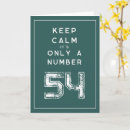 Search for 54th birthday cards Humour