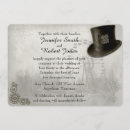 Search for steampunk wedding invitations Clockwork