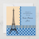 Search for eiffel tower invitations Blue