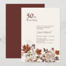 Search for floral anniversary invitations Fall