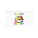 Search for bisexual return address labels Rainbow