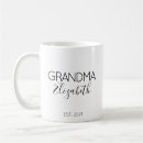 Search for pregnancy announcement mugs Grandma