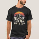 Recherche de wanderlust tshirts Camping