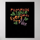 Search for essential posters Pumpkin spice