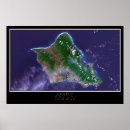 Search for hawaii map posters Oahu