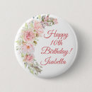 Search for birthday rose buttons Party