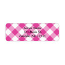 Search for diagonal return address labels Girly